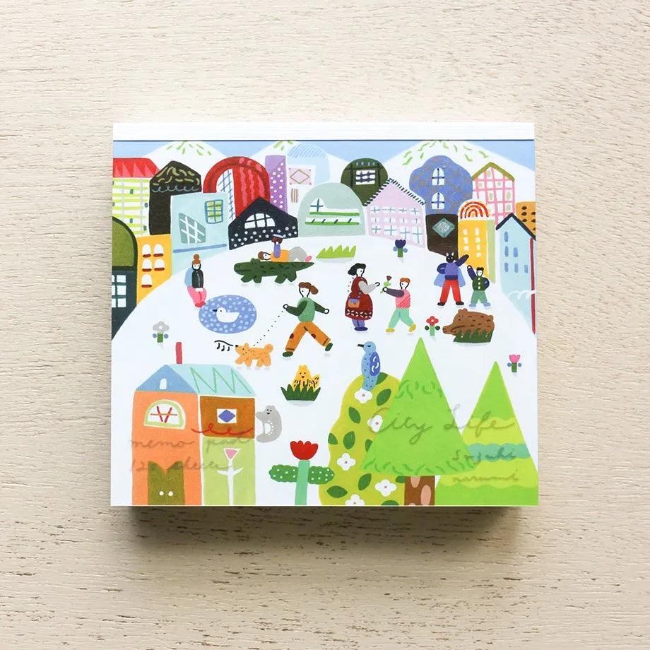 Narumi Suzuki Block Memo Pad City Life