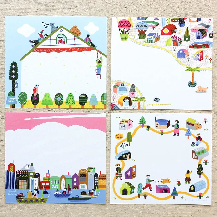Narumi Suzuki Block Memo Pad City Life