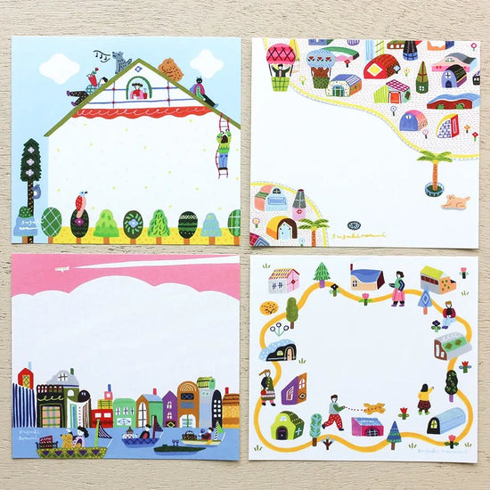 Narumi Suzuki Block Memo Pad City Life