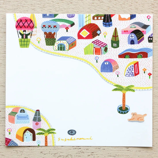 Narumi Suzuki Block Memo Pad City Life