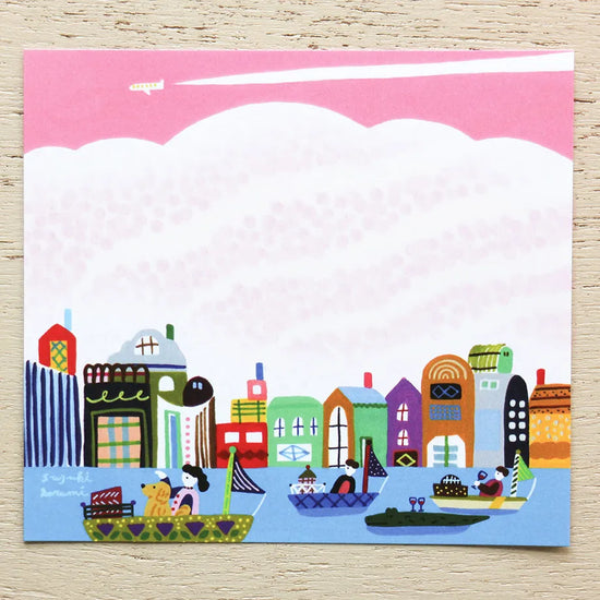 Narumi Suzuki Block Memo Pad City Life