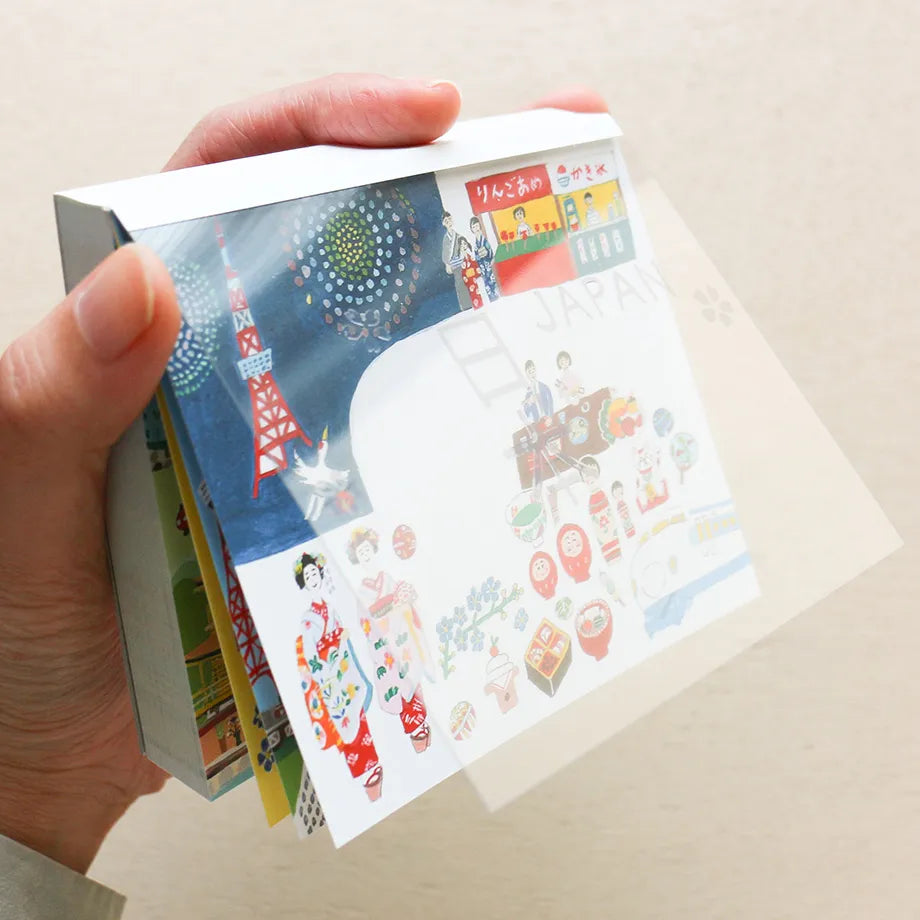 Ai Okino Block Memo Pad Japan
