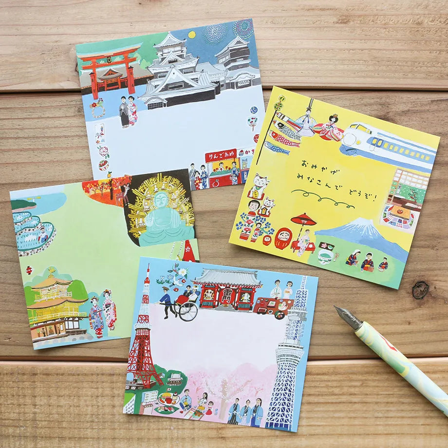Ai Okino Block Memo Pad Japan