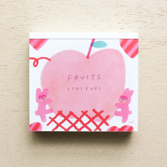 Yuki Itoi Block Memo Pad Fruits