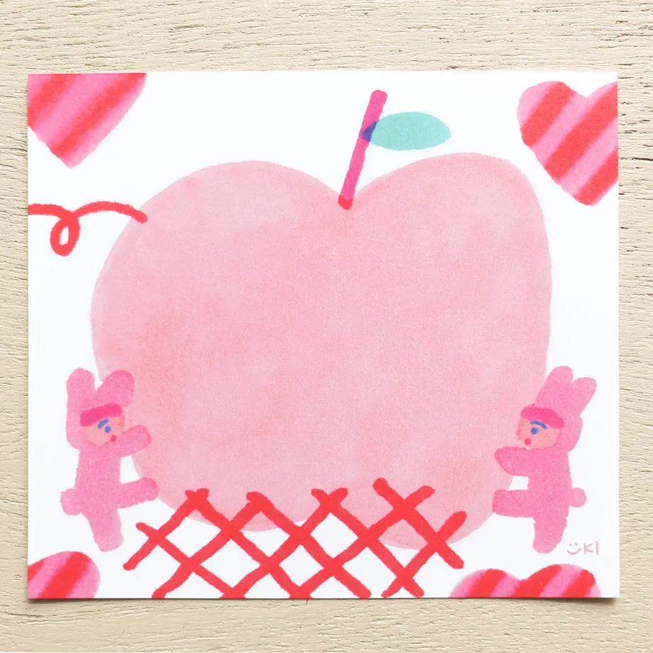 Yuki Itoi Block Memo Pad Fruits