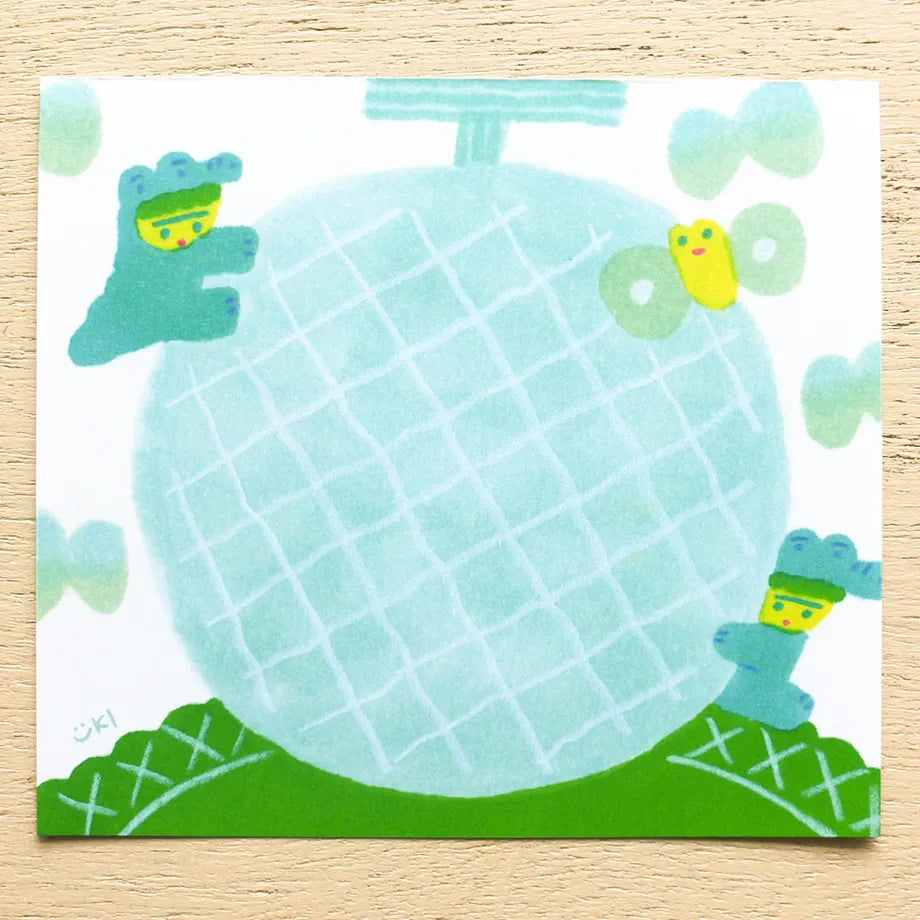 Yuki Itoi Block Memo Pad Fruits