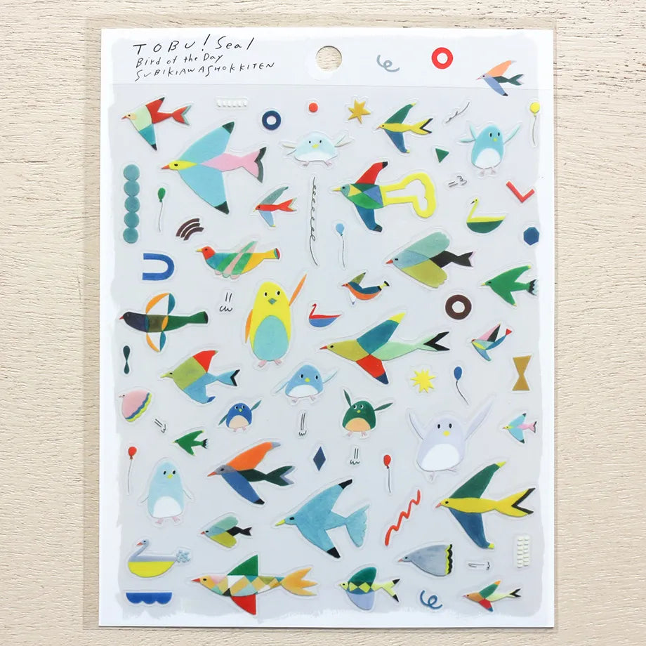 Subikiawa Stickers Bird of The Day
