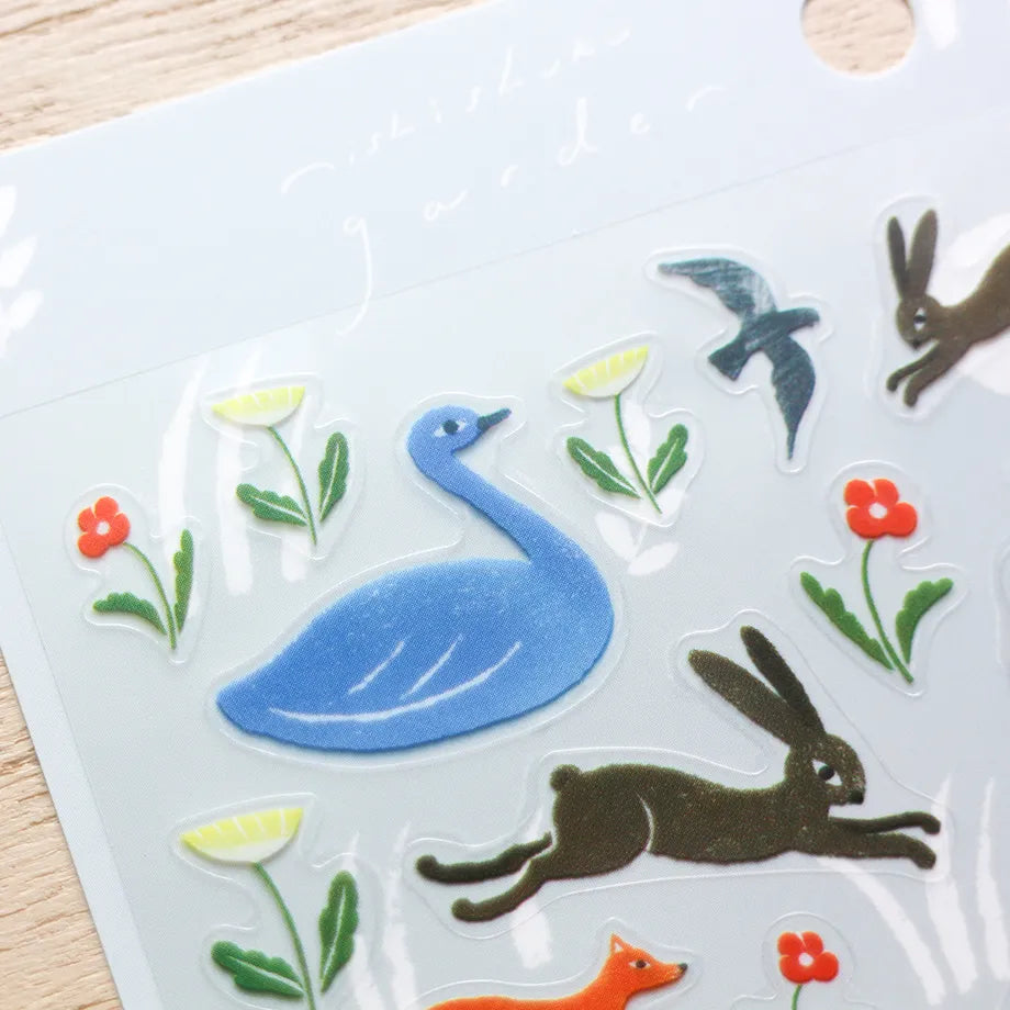 Nishi Shuku Stickers Animal Garden
