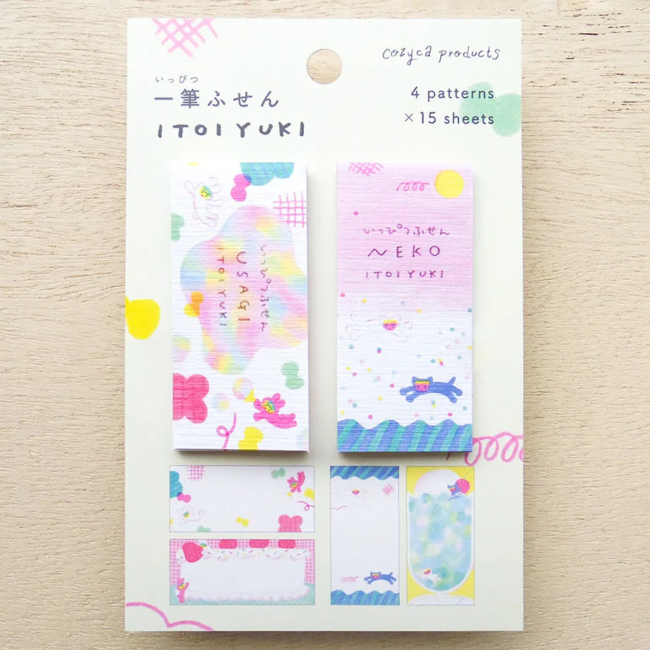Itoi Yuki Mini sticky note pads