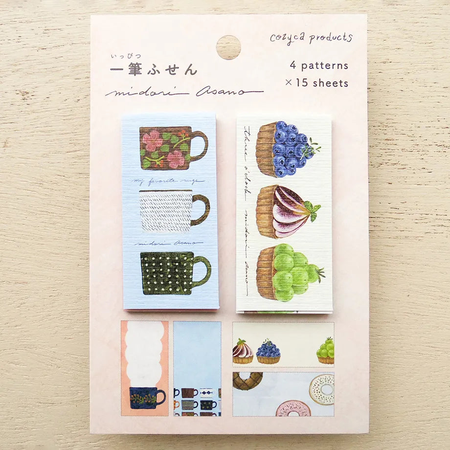 Midori Asano Mini sticky note pads