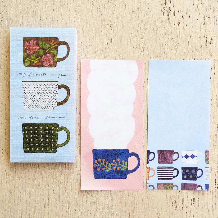 Midori Asano Mini sticky note pads