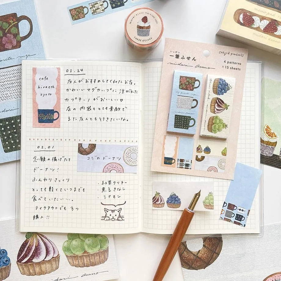 Midori Asano Mini sticky note pads