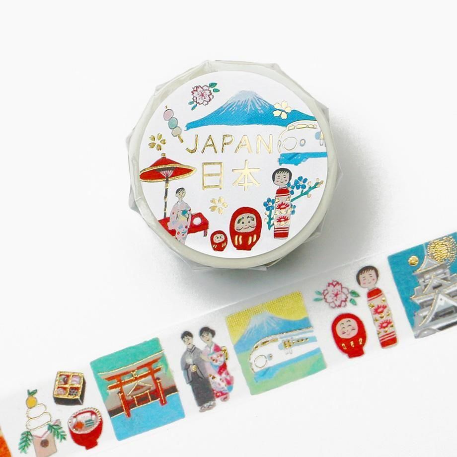 Ai Okino Foil-stamped Masking Tape Japan