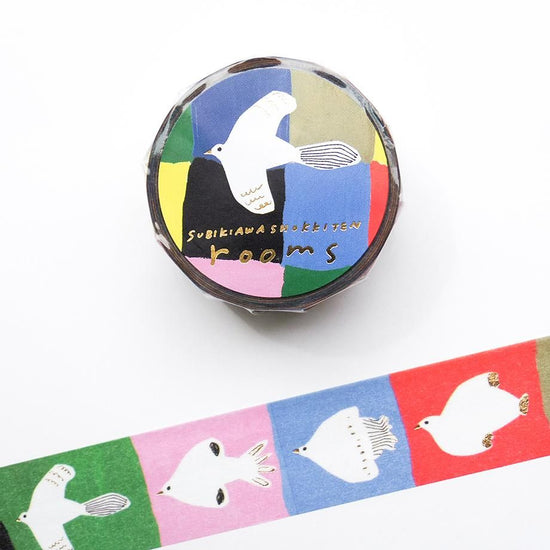Subikiawa Foil-stamped Masking Tape Rooms