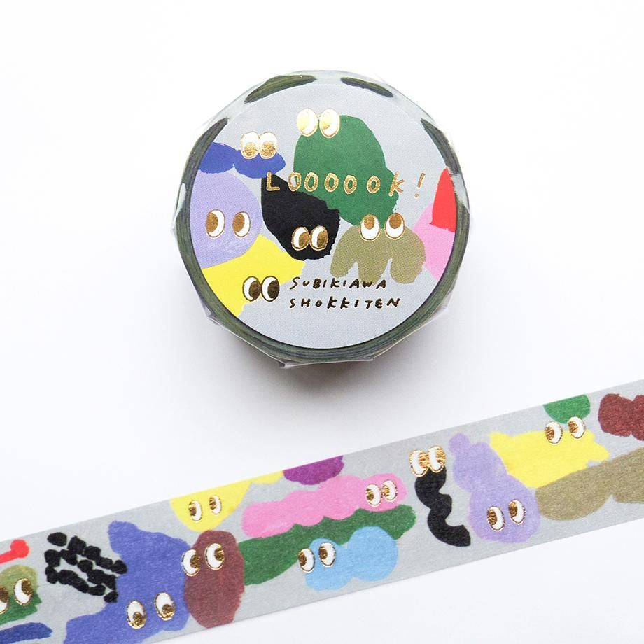 Subikiawa Foil-stamped Masking tape Loooook!
