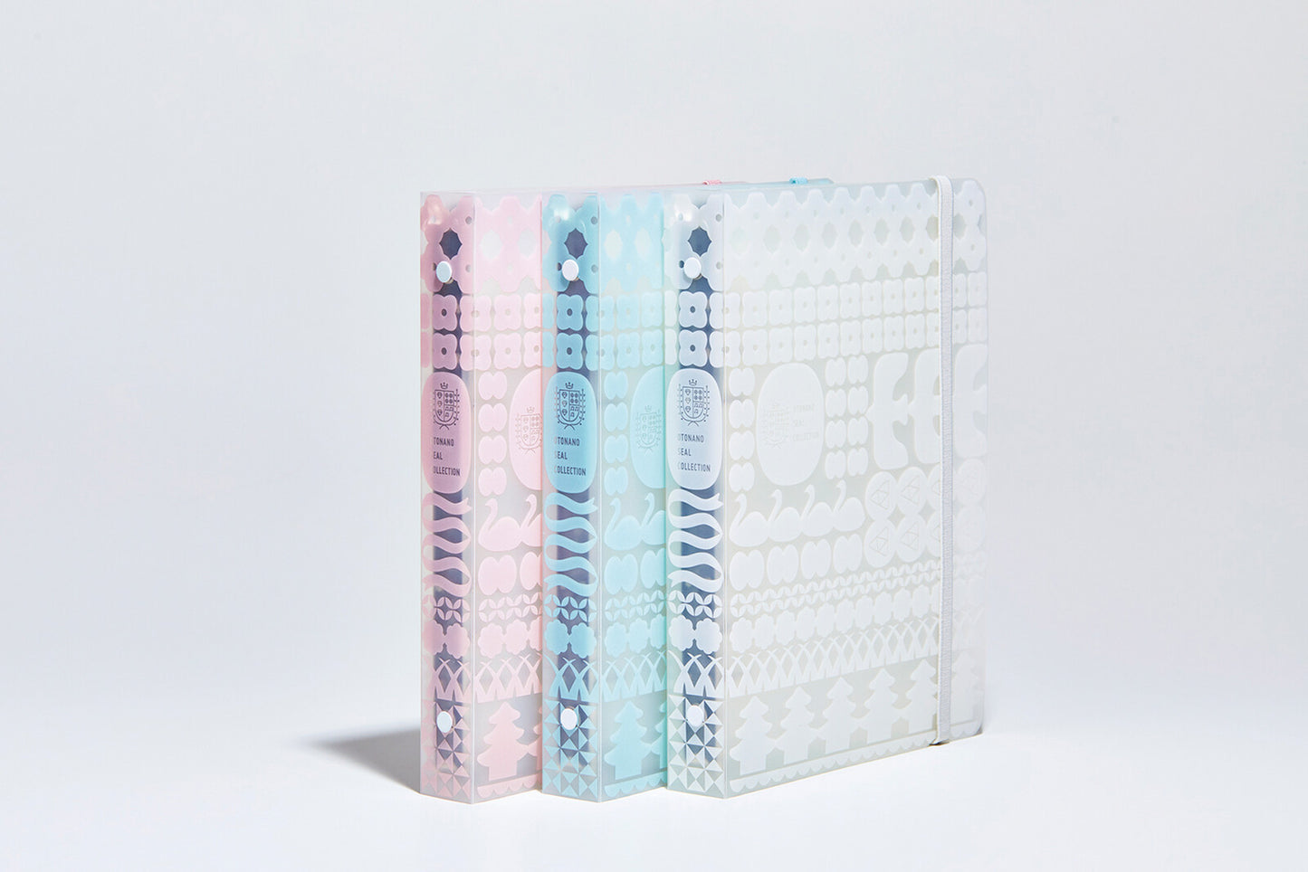 Otona Sticker File Binder Blue