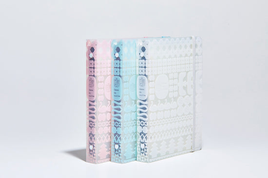 Otona Sticker File Binder Blue