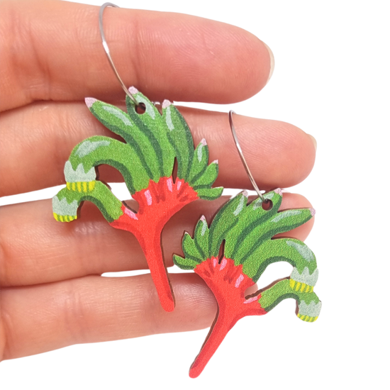 Kangaroo Paw Earrings