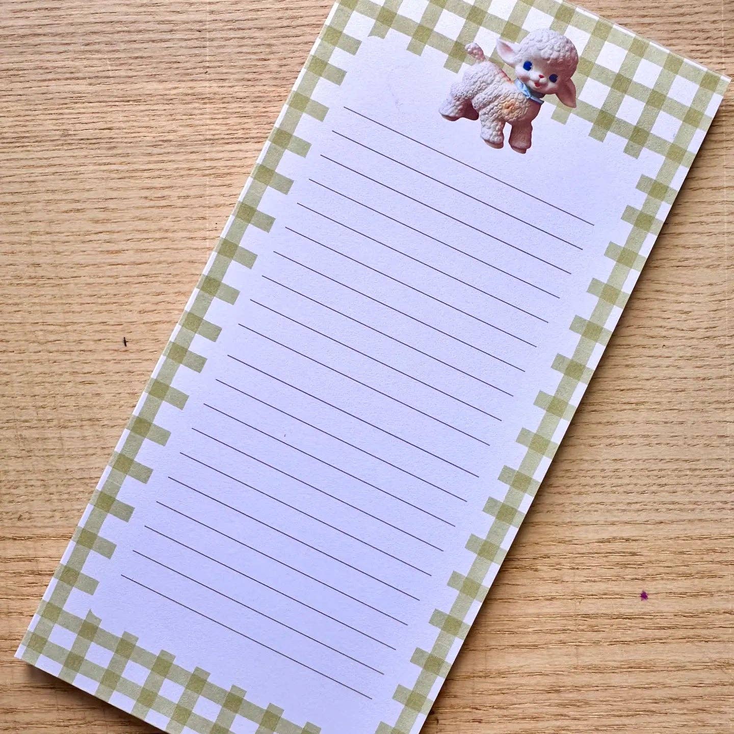 Lamb Memo Pad