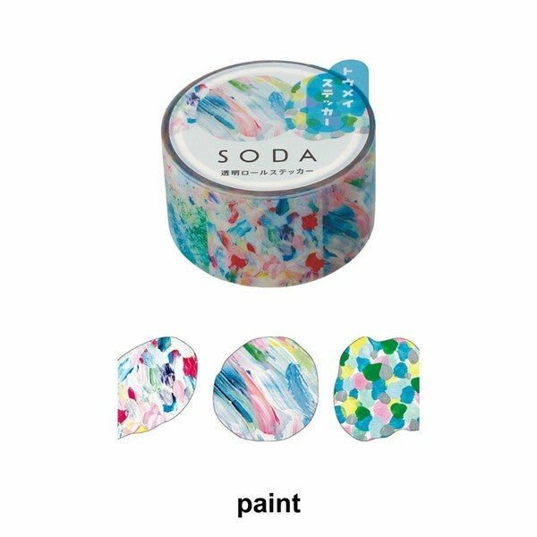 Soda Washi Tape 20mm Paint