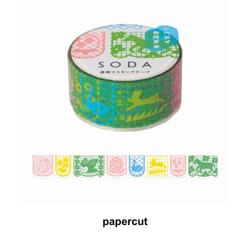 Soda Washi Tape 20mm Papercut