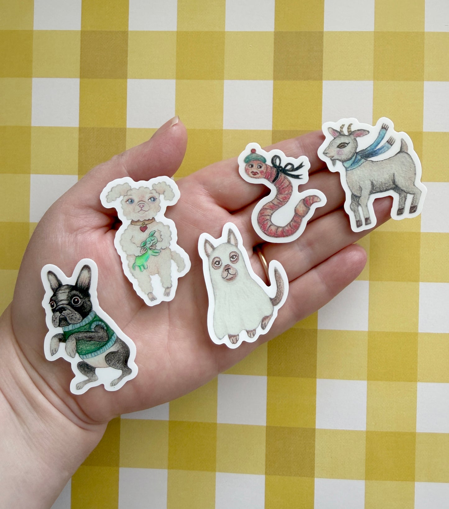 SBR Mini Whimsical Animals Sticker Pack