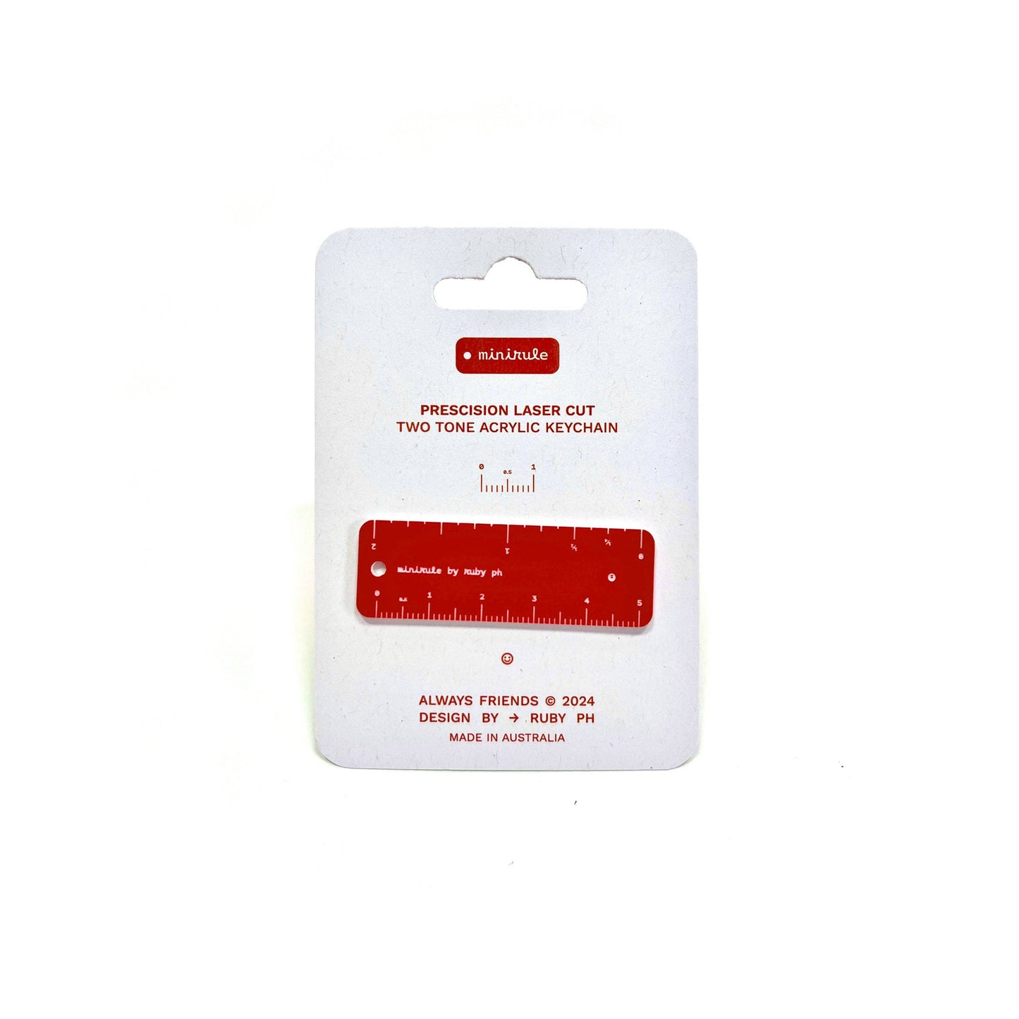 Minirule Red