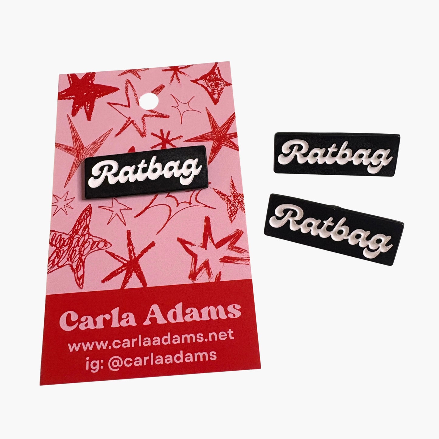 Ratbag Enamel Pin