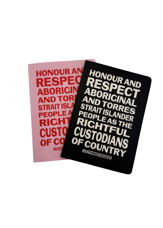 Honour Country Notebook Pink and Red