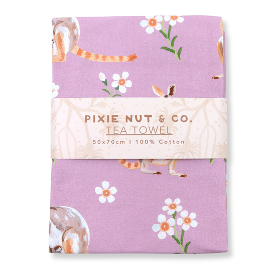 Wallaby Australian Tea Towel