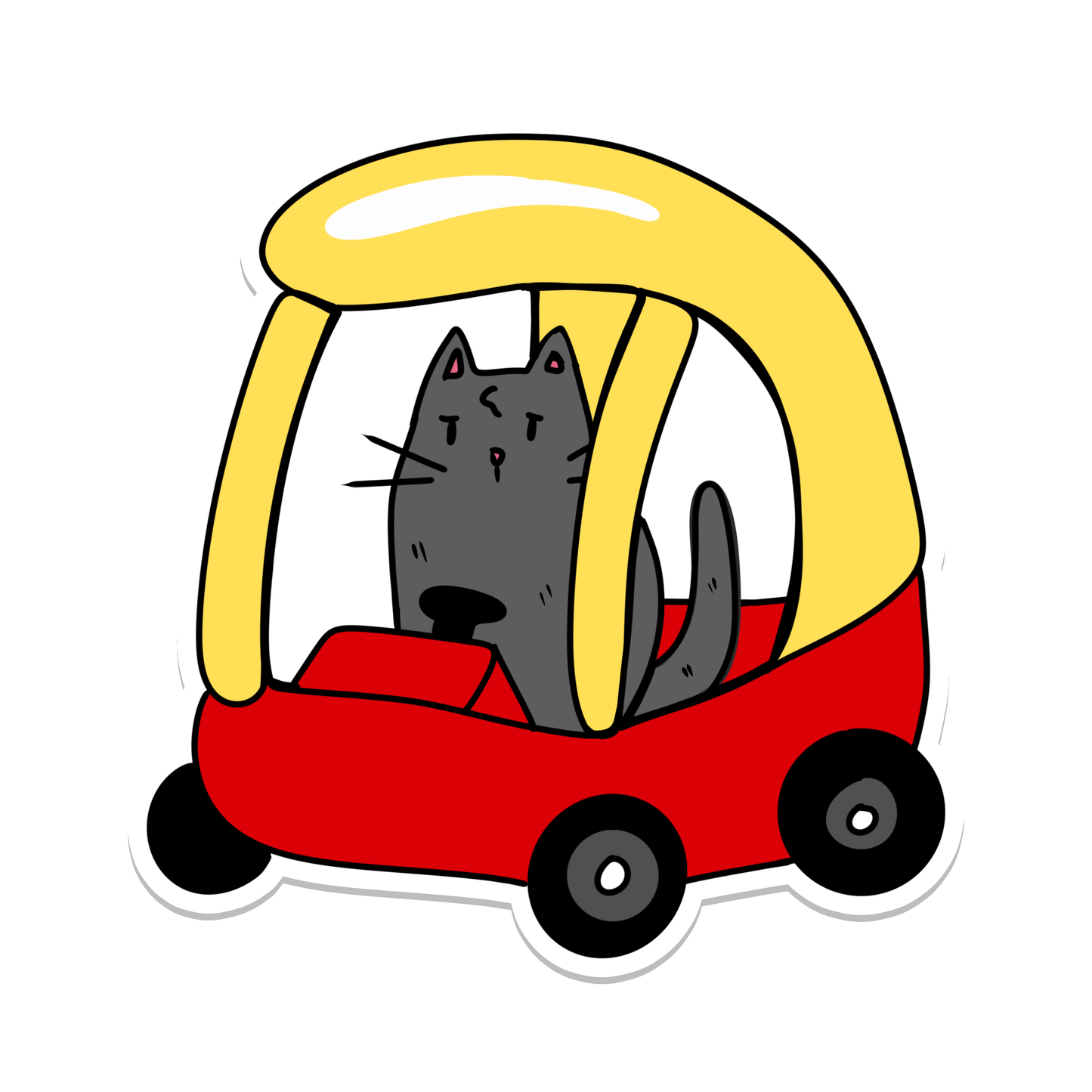 90's Car Cat