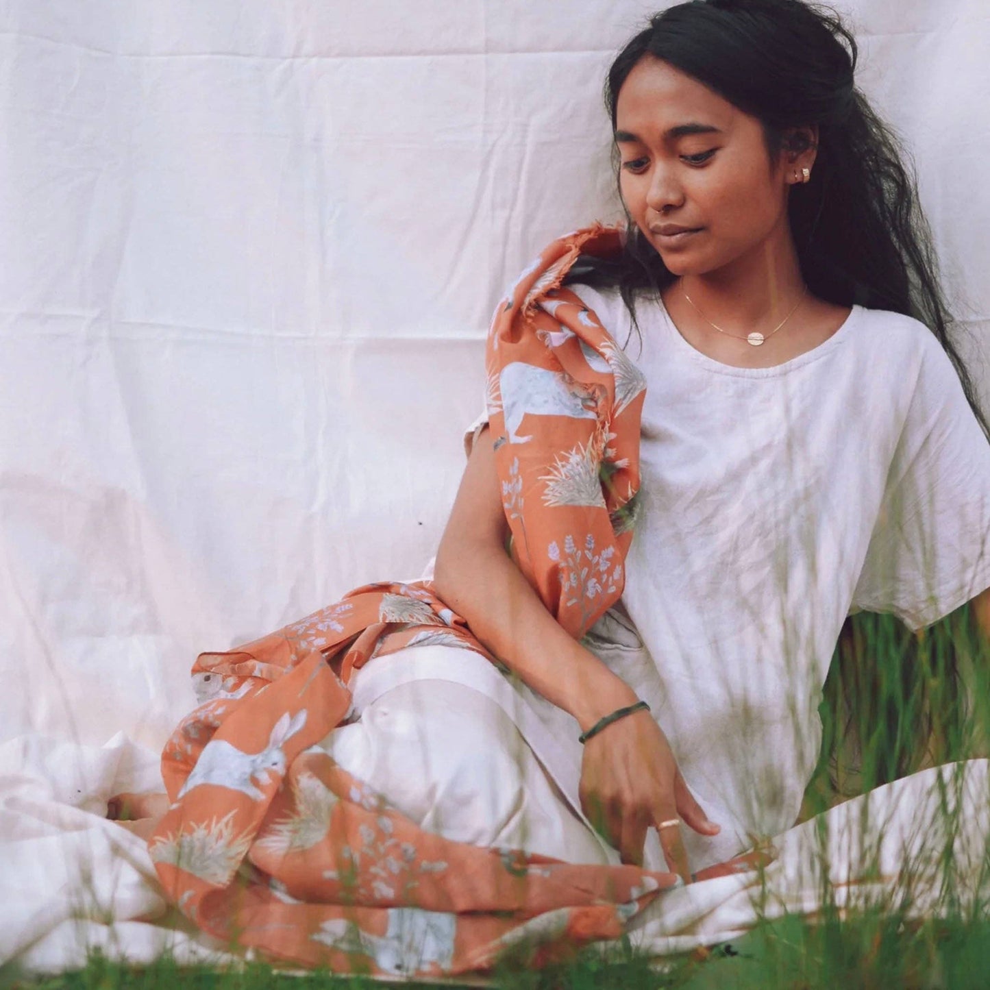 Bilby Australian Silk/Cotton Scarf