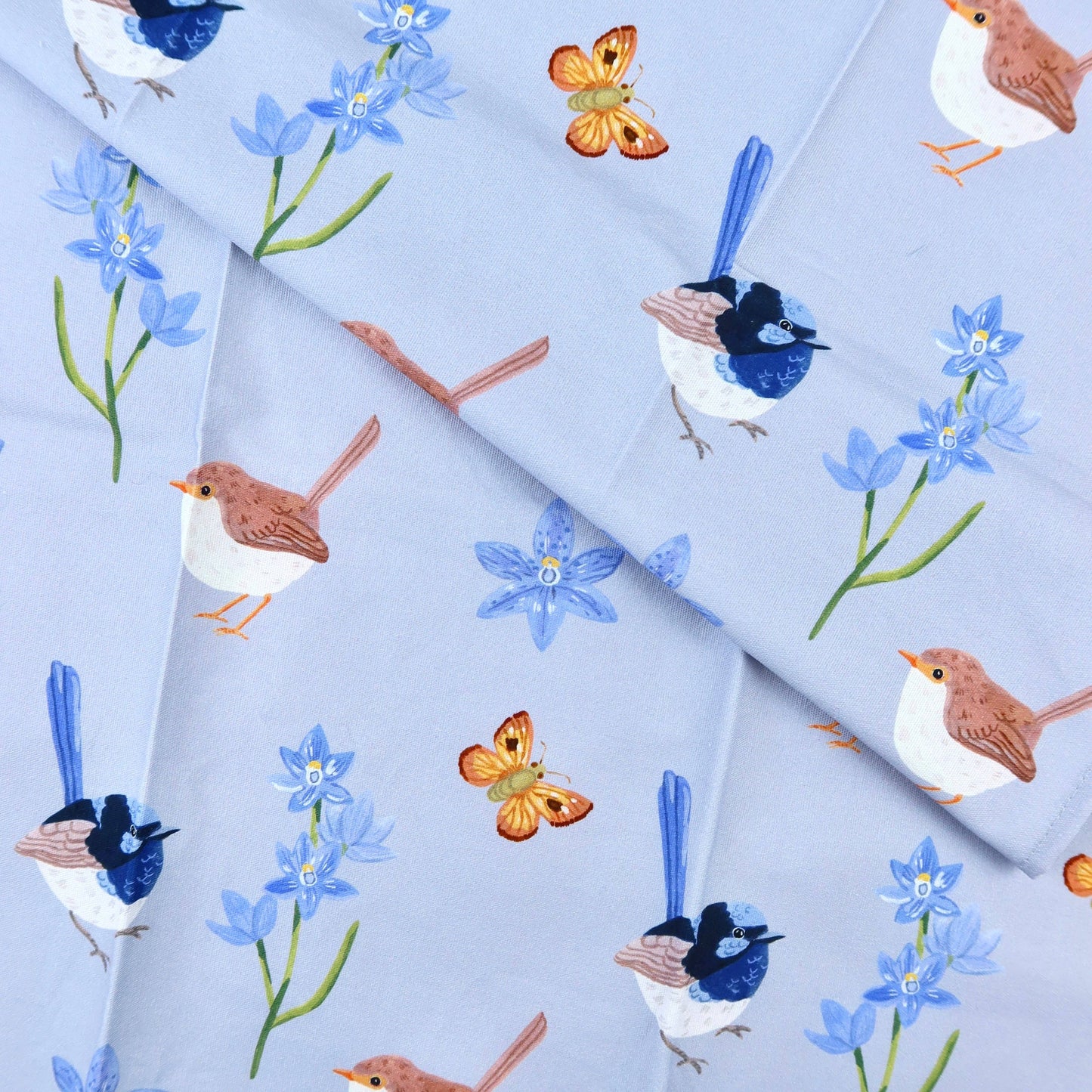 Fairy Wren Australian Tea Towel