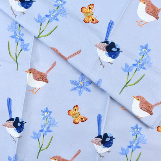Fairy Wren Australian Tea Towel