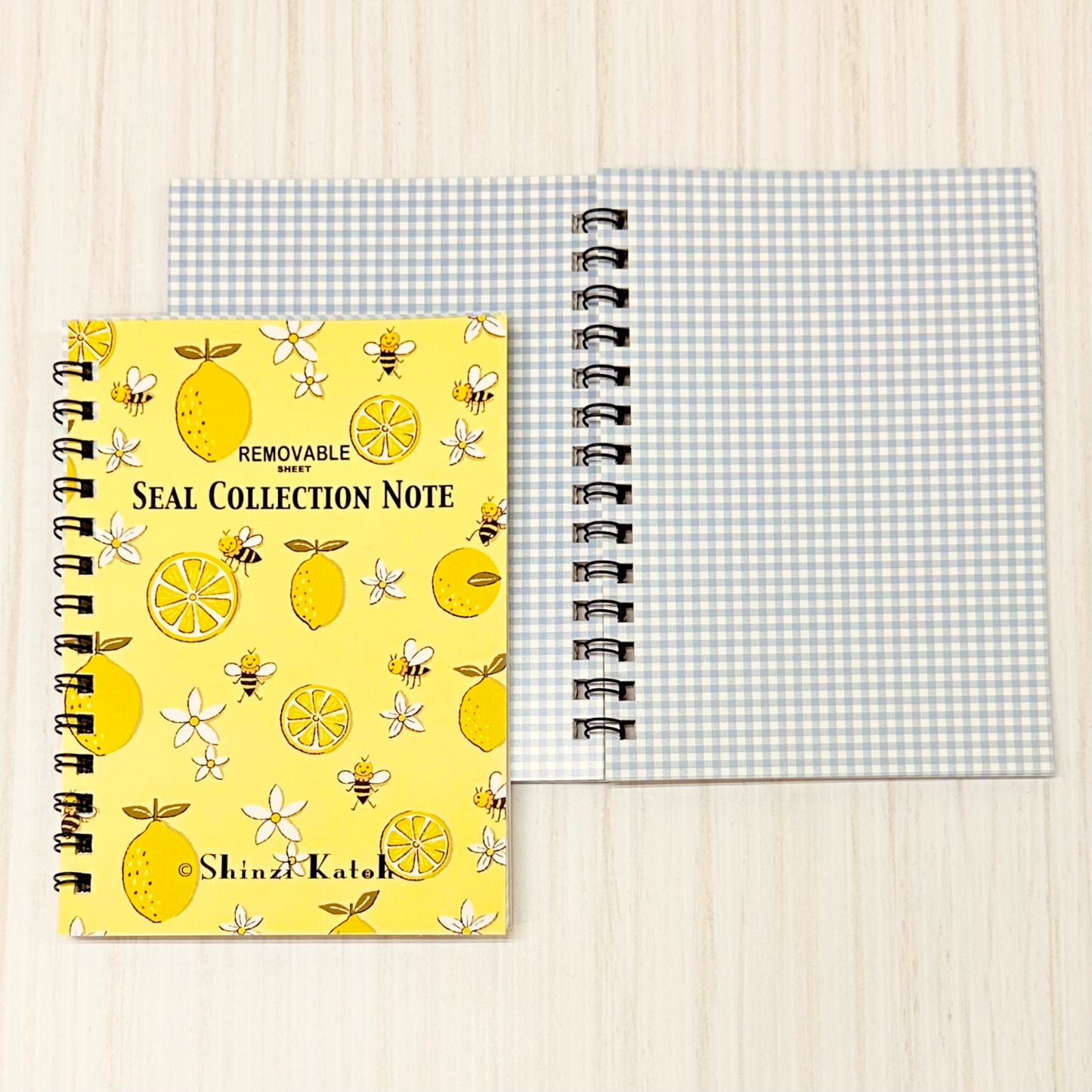 Shinzi Katoh Removable Sticker Book A6 Honey Lemon