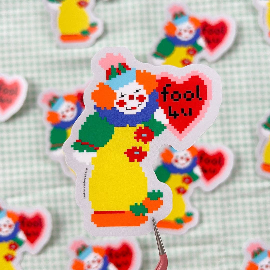 Fool 4 U - Matte Vinyl Sticker