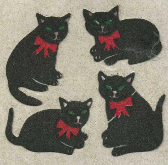 Sticker Magic Furrie Stickers Black Cats