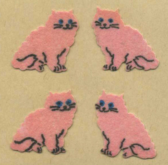 Sticker Magic Furrie Stickers Pink Cats