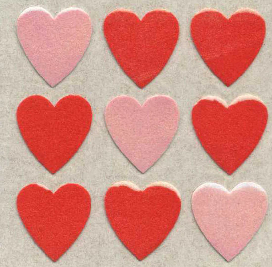 Sticker Magic Furrie Stickers Red Hearts