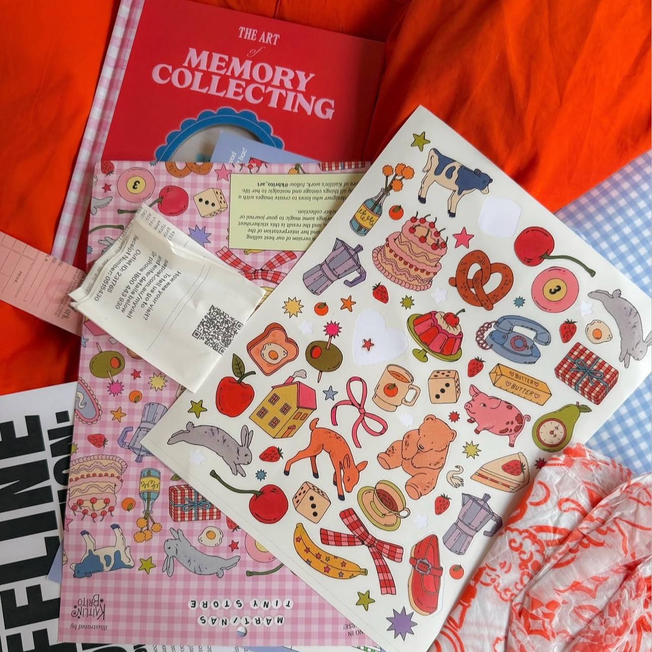 Martina's Tiny Store x Kaitlin Brito Large Stickersheet