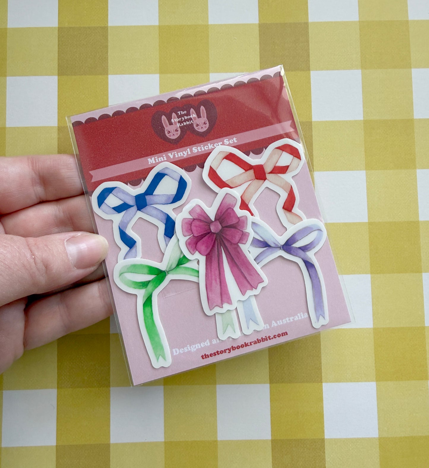 SBR Mini Bows Sticker Pack