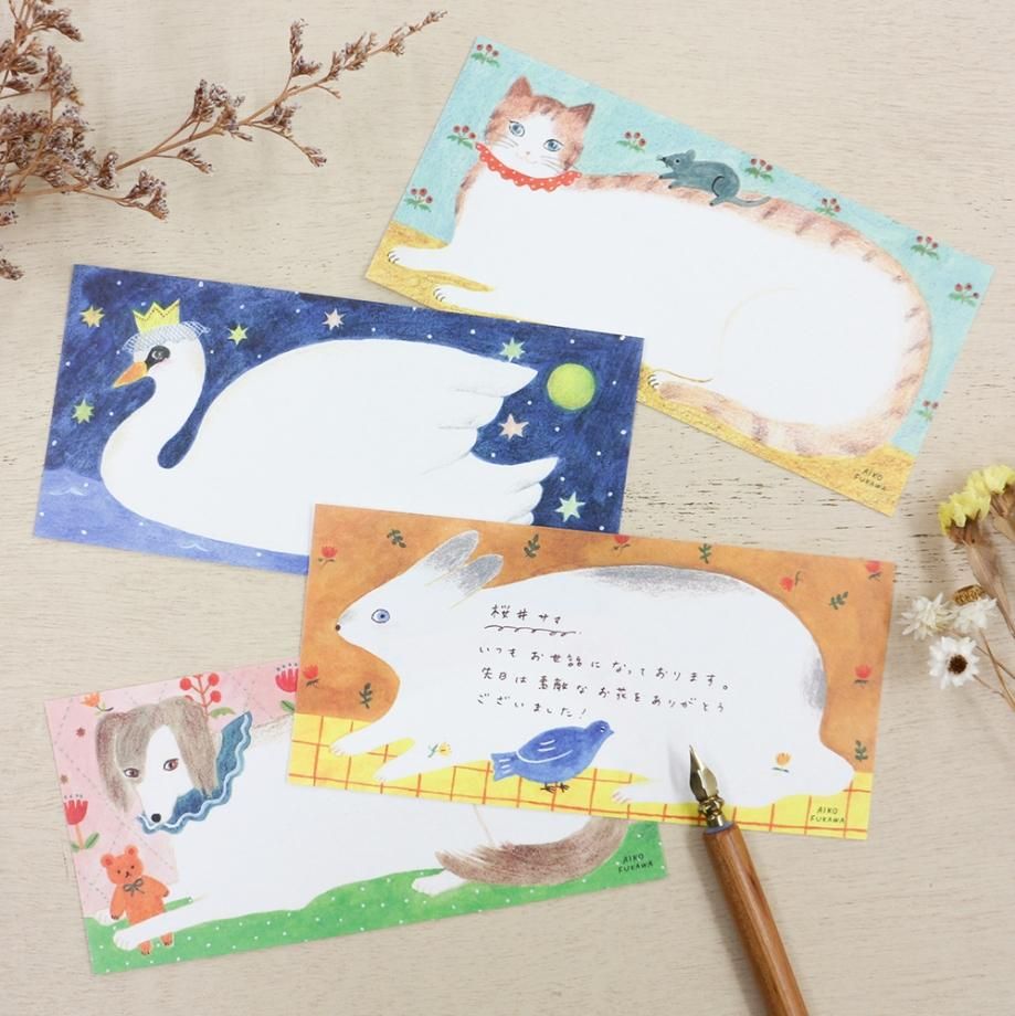 Aiko Fukawa One-stroke Paper My Friends