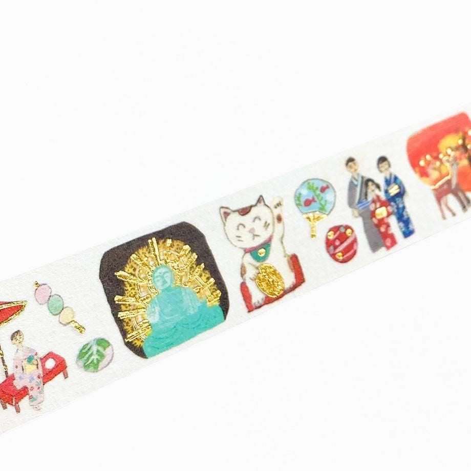 Ai Okino Foil-stamped Masking Tape Japan