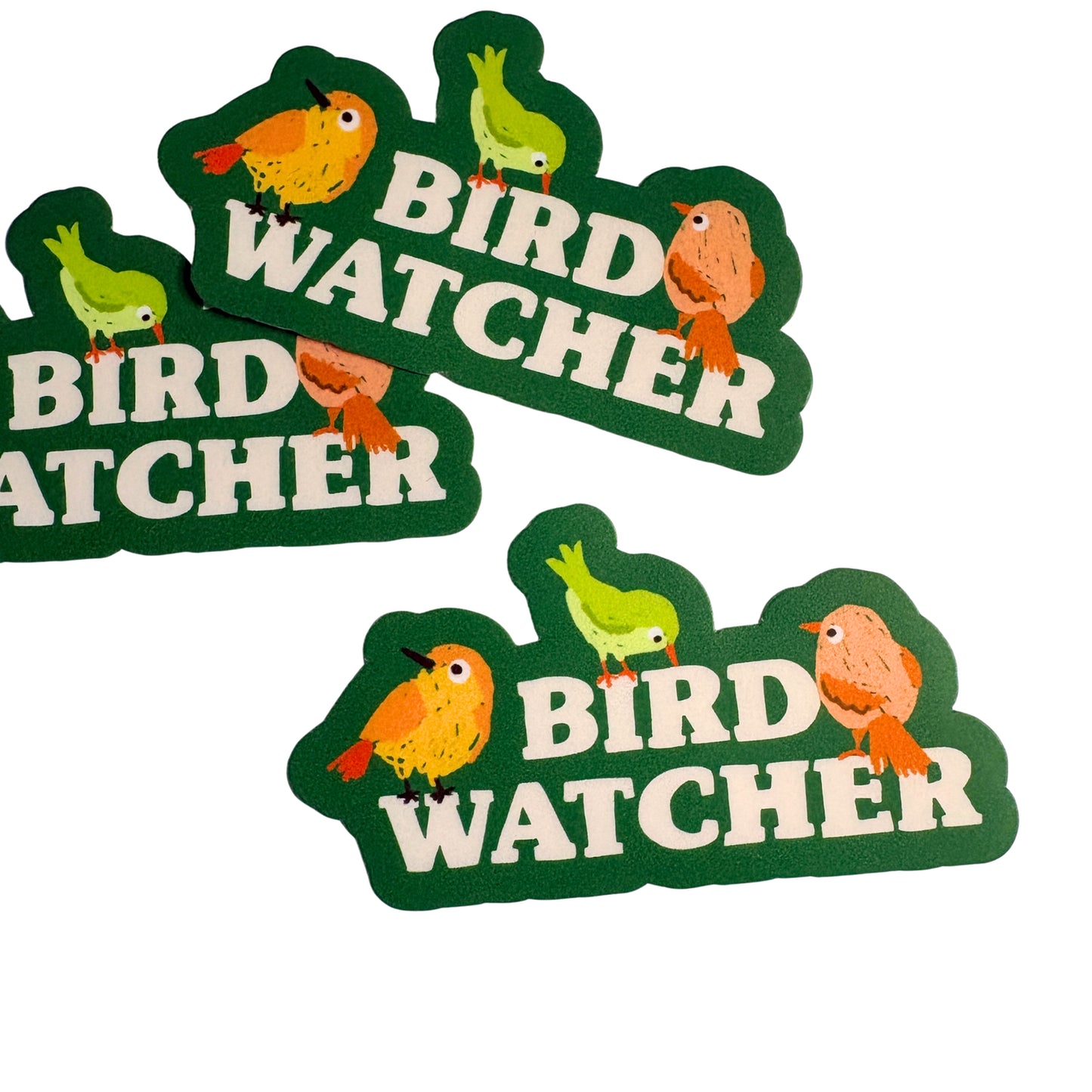 Bird Watcher Vinyl Sticker
