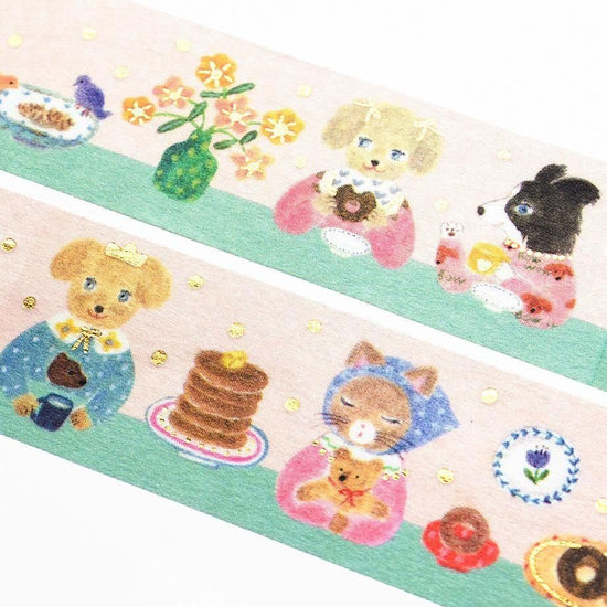 Aiko Fukawa Foil-Stamped Masking Tape Snack Time