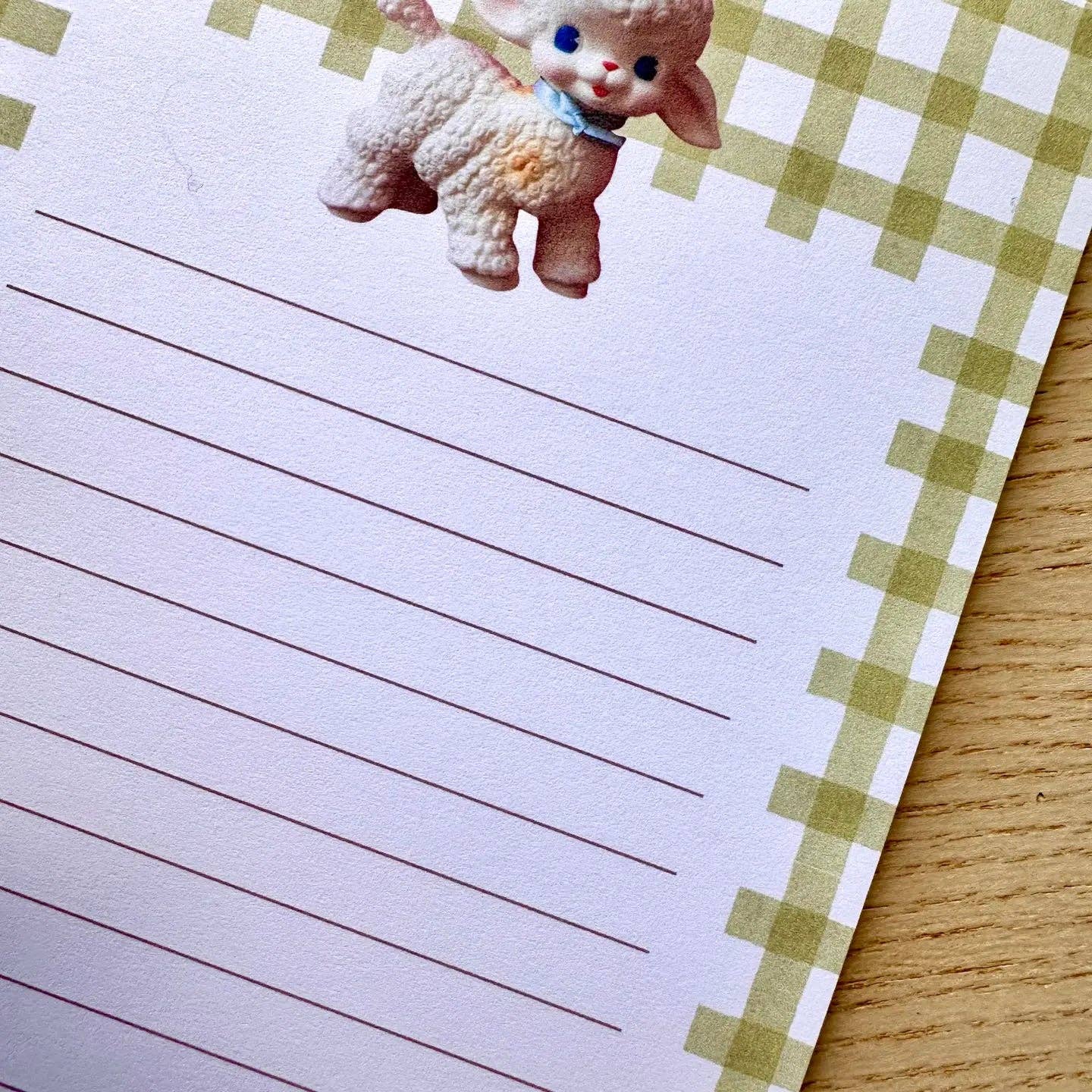 Lamb Memo Pad