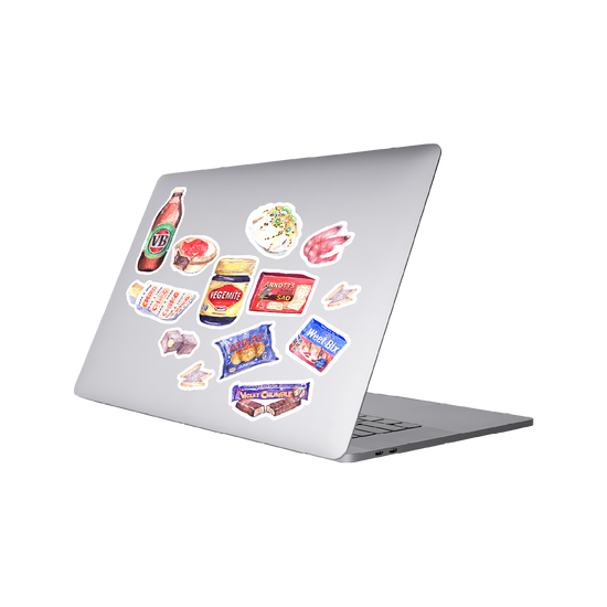 Great Australian Bite Vinyl Stickers