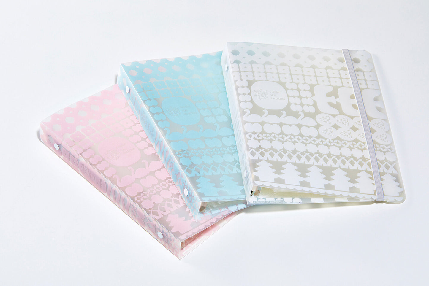 Otona Sticker File Binder Blue