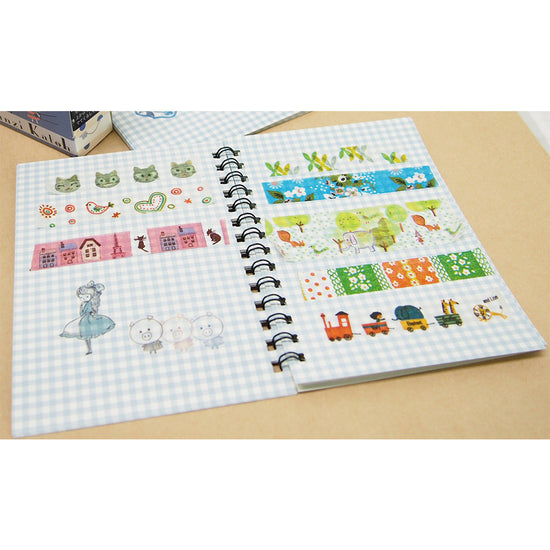 Shinzi Katoh Removable Sticker Book A6 Galactic Railroad