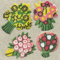 Sticker Magic Furrie Stickers Floral Posies